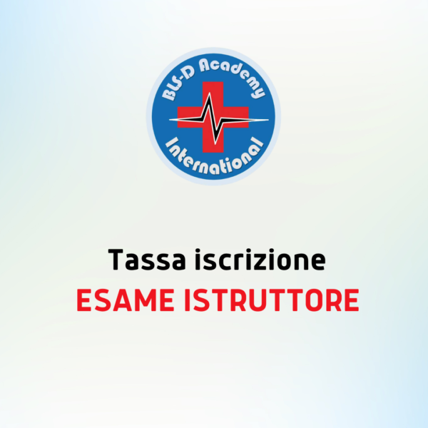 3_Tassa di iscrizione all'esame ISTRUTTORE BLS-D Academy
