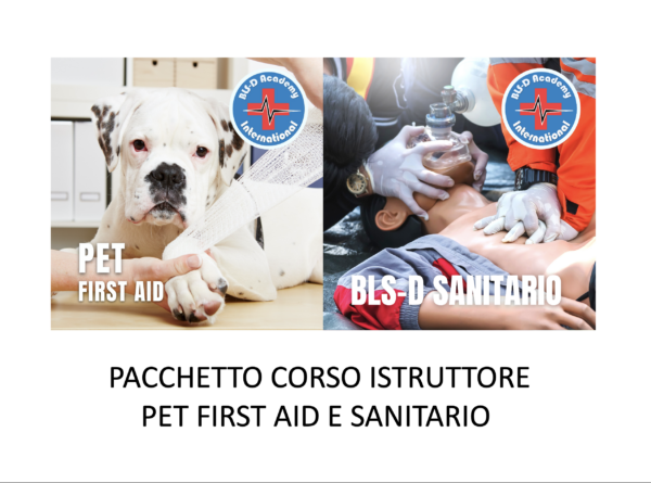 PACCHETTO ISTR PET E BLSD SANITARIO IN 5 RATE (rata 5)-